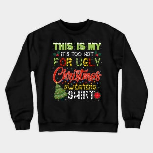 Christmas Sweater Family Matching Ugly Xmas New Year 2024 Crewneck Sweatshirt